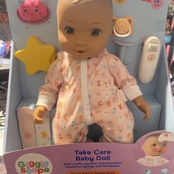 Giggle Scape Take Care Baby Doll