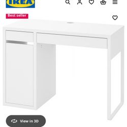 IKEA Micke Desk In White