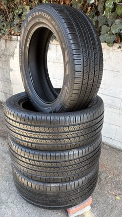 Set of 4 tire 255/55/20 Pirelli Scorpion AS Plus 3