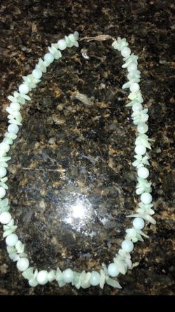 Amazonite handmade necklace 16’