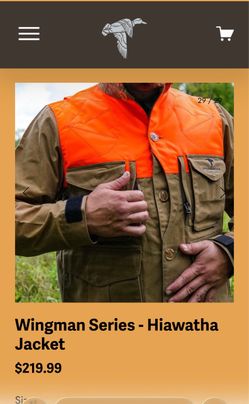 Wingman Series Hiawatha Hunting Jacket