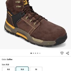 Cat Work Boots Size 11.5