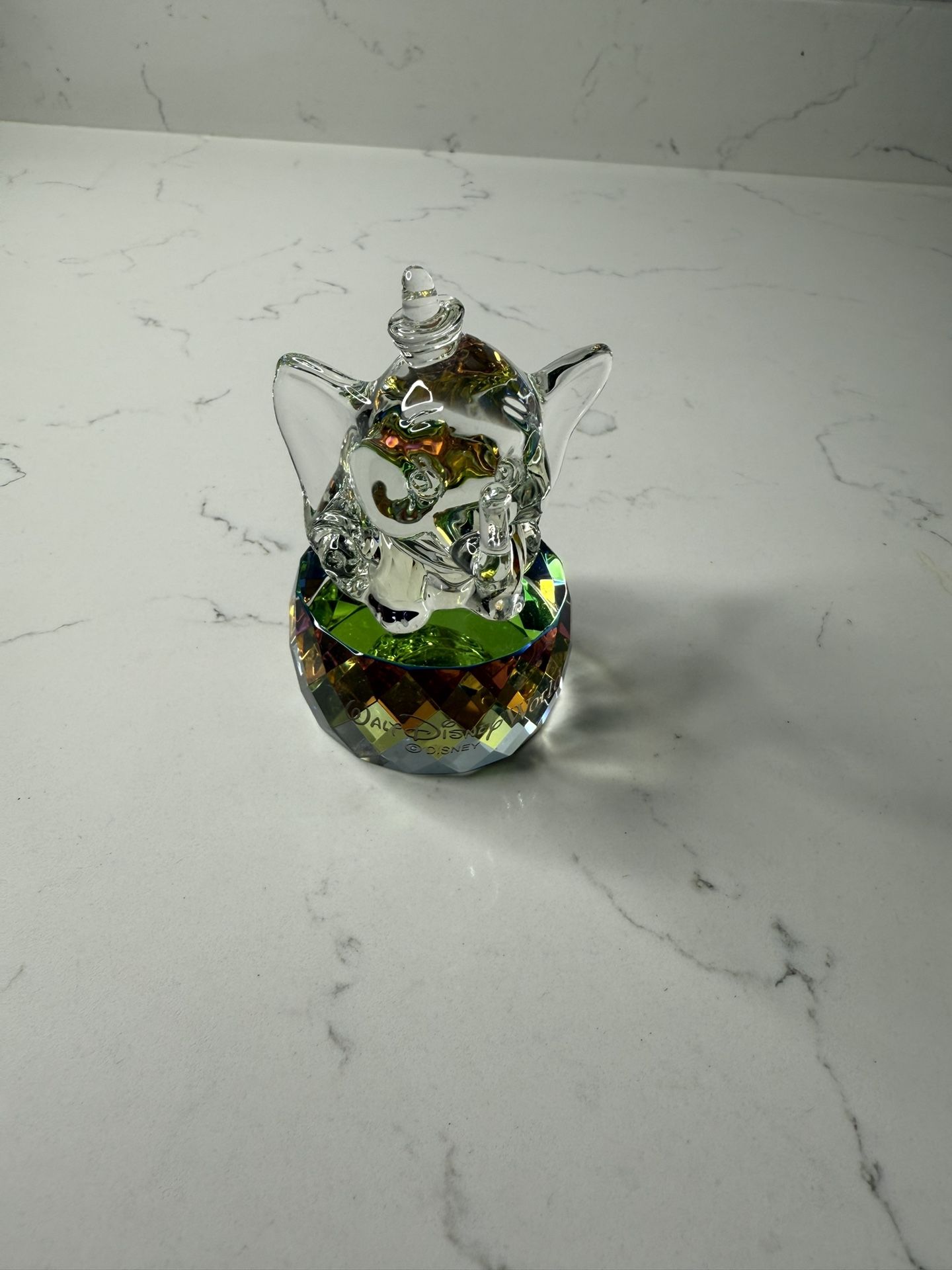 Rare Walt Disney Dumbo Glass Figurine