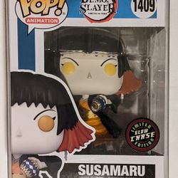 Funko Pop Demon Slayer Susamaru #1409 Chase, Glow