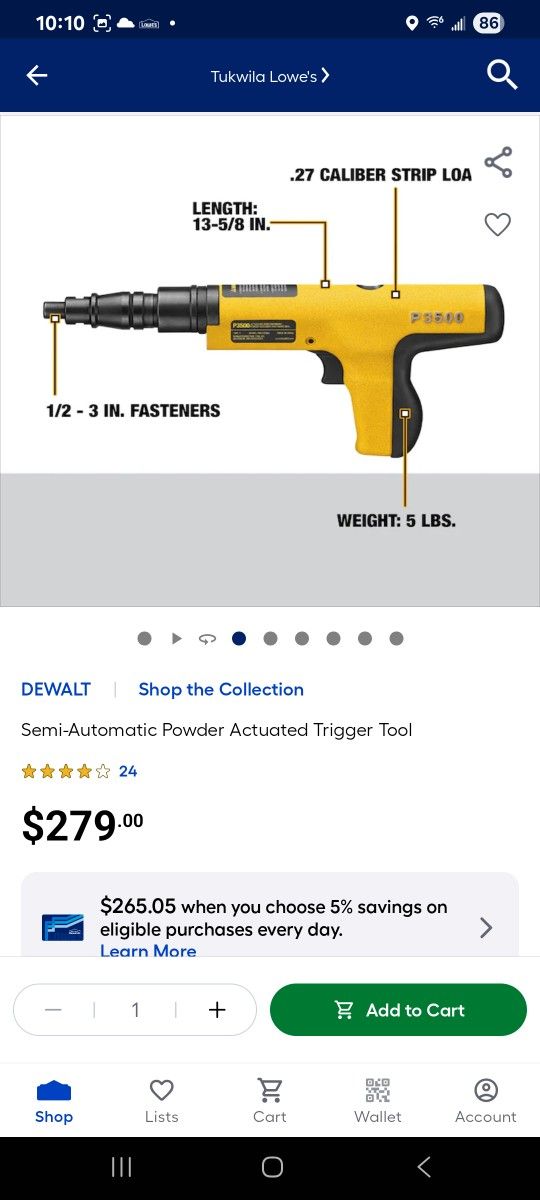 Dewalt P3500