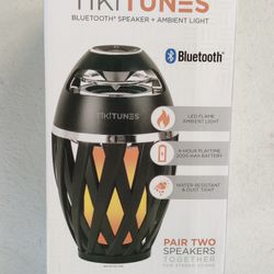 TikiTunes Portable Bluetooth Speaker - New