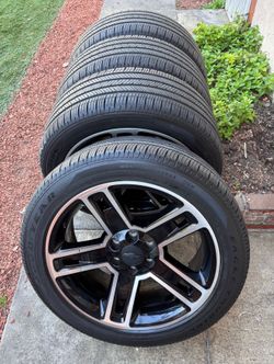 22 Chevy Silverado stock rims