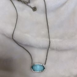 Blue Kendra Scott Necklace