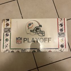 Vintage Monopoly Team NFL Playoff Board Game-1991 Miami Dolphin -Complete