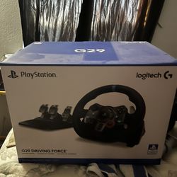 PS4 Logitech G29 Steering Wheel