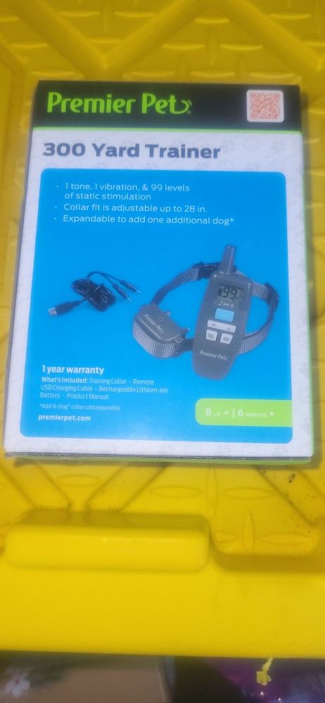 Premier Pet 1000 Ft Dog Trainer with Rechargeable Battery - Corrects