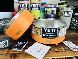 Yeti Boomer 4 Dog Bowl - King Crab Orange