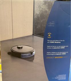 Eovacs vacuums and mops with ozmo mopping