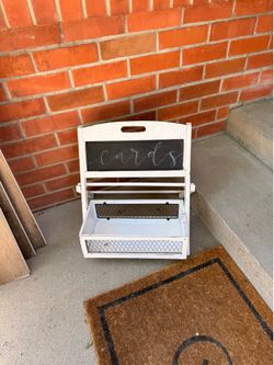 Decorative letter bin