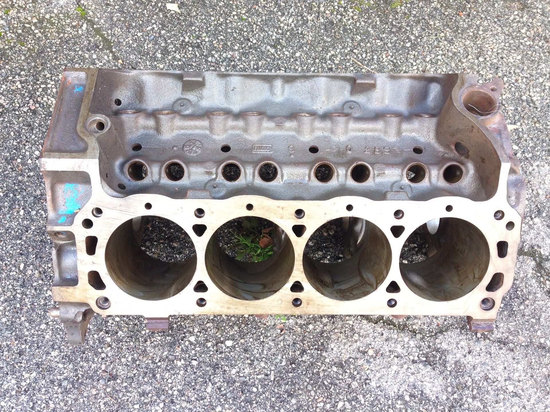 1965 Ford 289 block. Machined