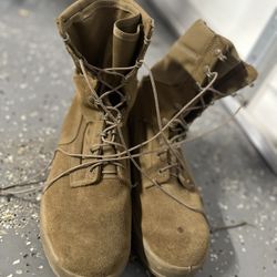 Military Boots Beige Size 11.5 W