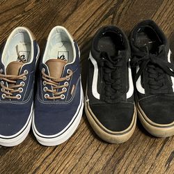 Vans Size 7 (one Pair 6.5)