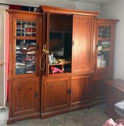 Large living room hutch