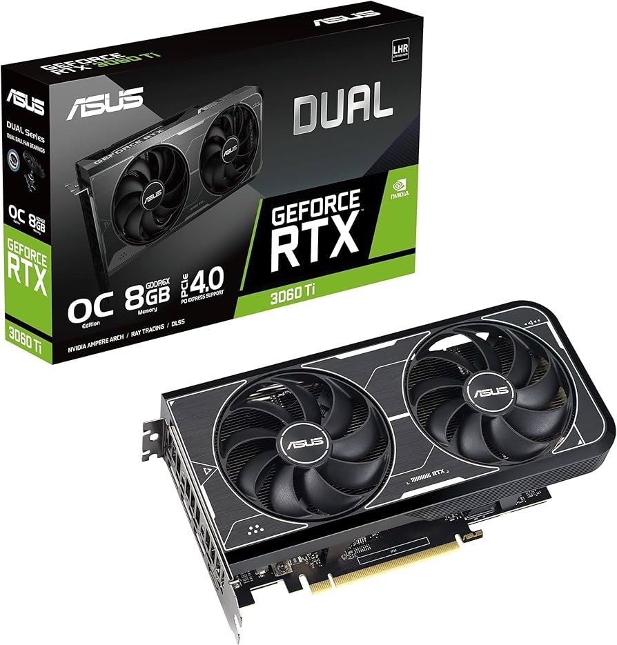 Asus Dual RTX 3060ti GDDR6X Version