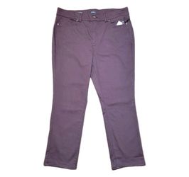 NYDJ Size 20 W Straight Leg Denim Jeans Fig Purple
