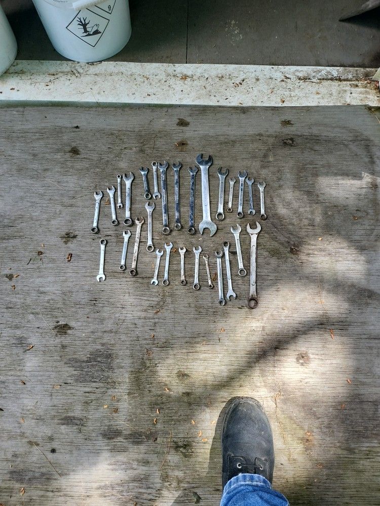 Variety Of Wrenches
