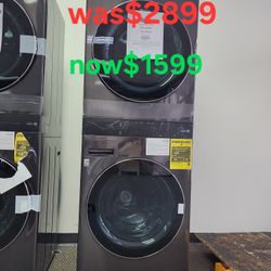 5.0 Cu. Ft. Washer. 7.4 Cu. Ft. Electric Dryer