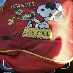 1970s Snoopy Lunch Box 