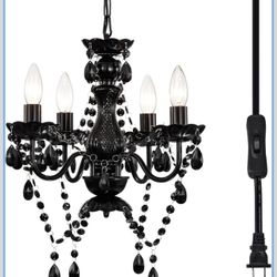 4 Light Candle Chandelier Crystal Chandeliers X(39)