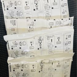 Breast milk storage bags