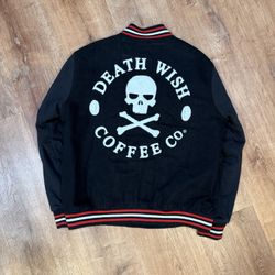 Deathwish Coffee Jacket Size Large