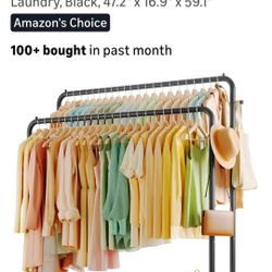 Double Rod's Clothing Rack 