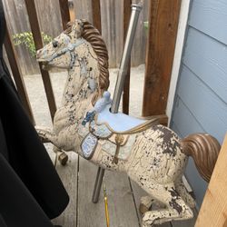 Haunted Carousel Horse 