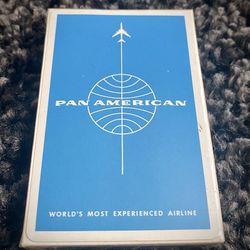 1960s Pan Am PAA Playing Cards – NEW/SEALED – Vintage Airline Deck