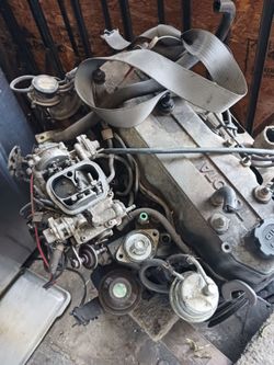 Toyota Sr22 engine with carburetor