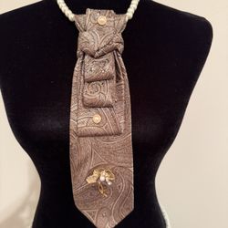 Custom Necktie Necklace, One Of A Kind. $35.