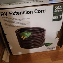 50 Foot Rv Extension Cord 
