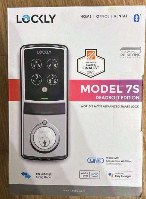 Lockly Model S Hack-Proof Keypad Smart Lock