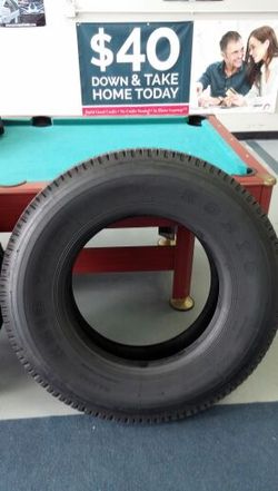 Brand new 18 wheeler tires