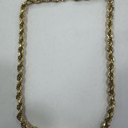 Rope Chain 10kt Gold 