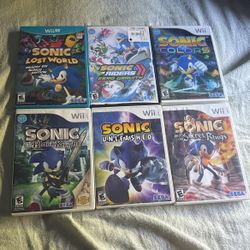 Sonic Games For Wii And Wii U