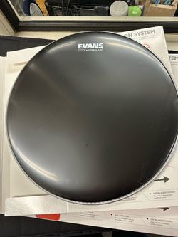 16" Evans Hydraulic Black Tom Batter Heads
