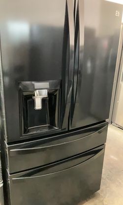 Kenmore French Door Black Refrigerator
