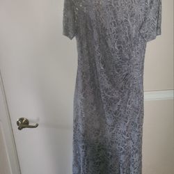Long Gray Dress
