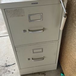(Free)Hon Metal 2 Drawer File Cabinet