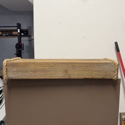 Beachy Wooden Shelf
