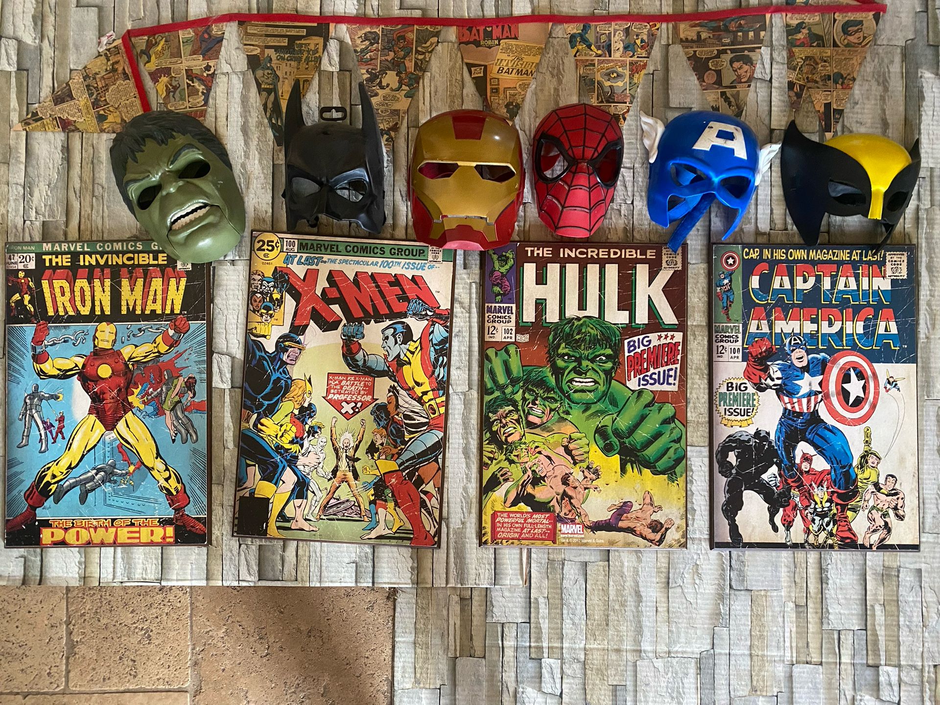 Marvel superhero room Wall Decor