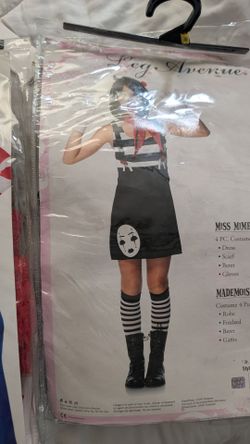 Leg Avenue Miss Mime 4-Piece Costume