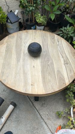 Wood table