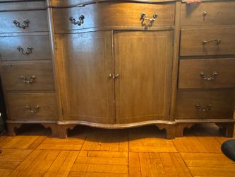 Vintage Wooden Dresser