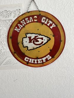 Metal Decor Chiefs